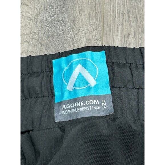 Agogie Womens Wearable Resistance Leggings +20 Weighted Cross-Fit Black Size PM - Picture 8 of 10